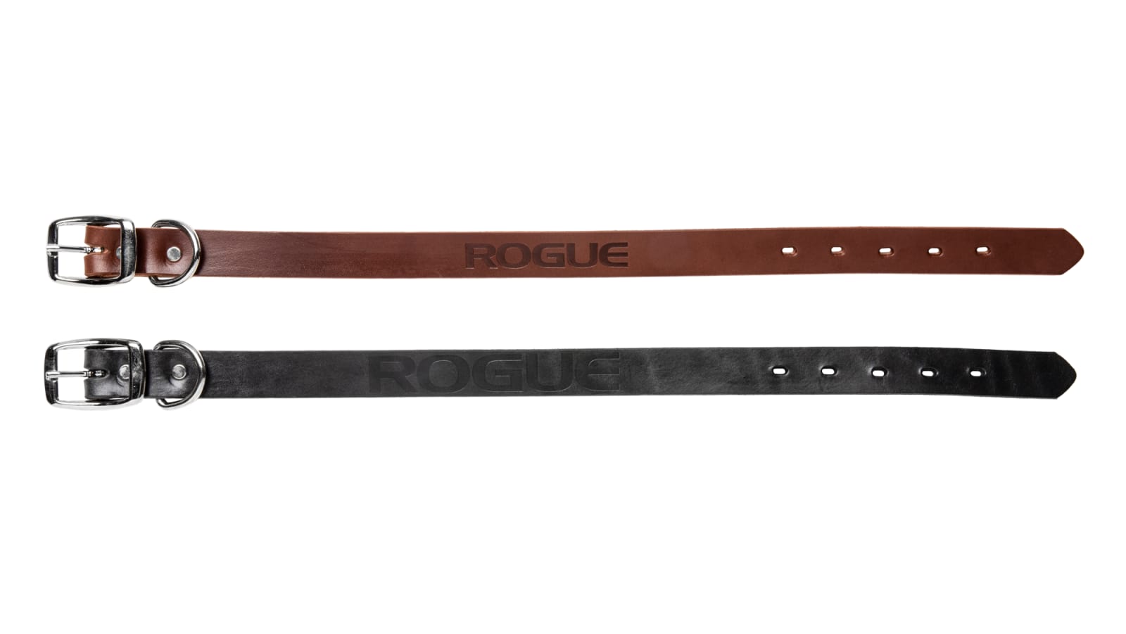 Leather top dog collars